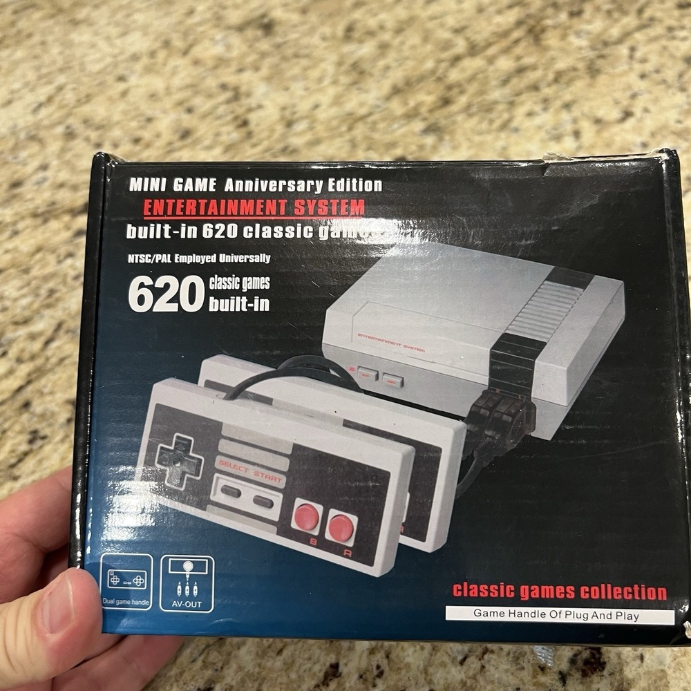 Mini Video Game Anniversary Edition Entertainment System - 620 Classic Games
